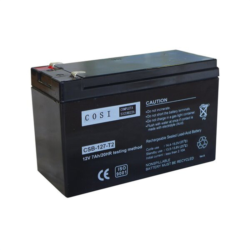 CSB-127-T2 12V7AH/20HR 免维护可充电电池