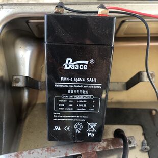 4V4.5AH 4.5 FM4 计价秤电瓶SN1 称重称 台秤 电子称 Baace蓄电池