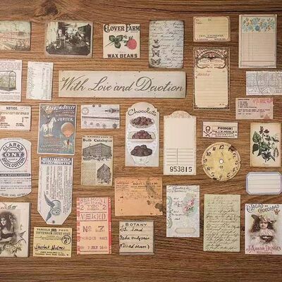 新款126枚junkjournal复