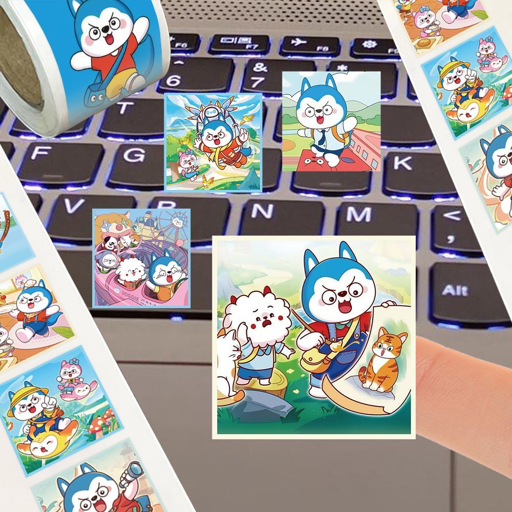 爆款500贴哈小浪一家儿童