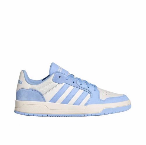 adidas ENTRAP 舒适柔软 低帮 百搭板鞋 男女同款 白蓝色KJ5972