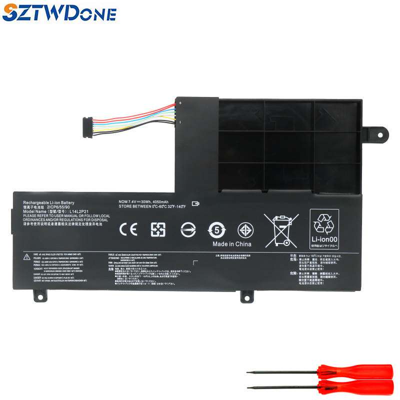 联想s41-35-70-75 yoga 500-14isk 小新i2000 l14l2p21笔记本电池