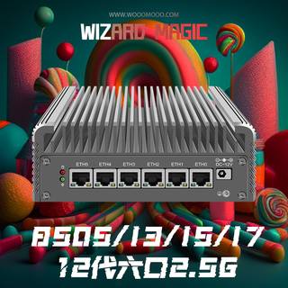 WIZARD MAGIC 12代8505/I3/I5/I7 六口2.5G来袭 支持VUM3.X整合包