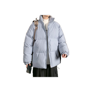 羽绒服男士外套棉衣潮流宽松冬装加厚港风ins学生帅气防寒面包服