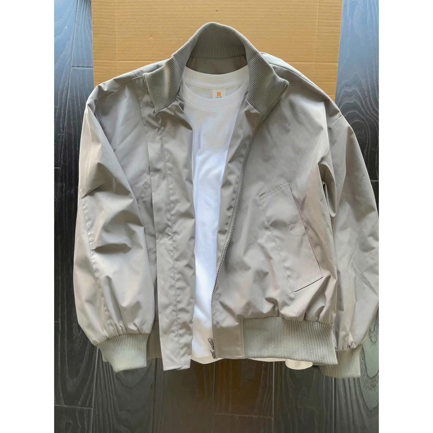 美式cleanfit短款工装夹克