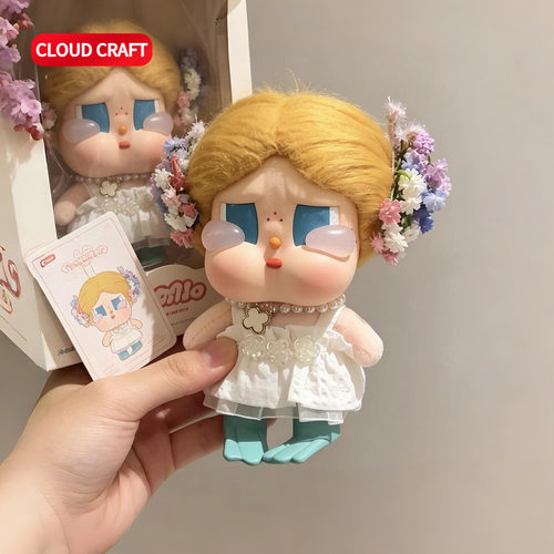 适用哭娃咕噜咕噜娃衣花仙子仙女套装CRYBABY搪胶毛绒玩偶替换装