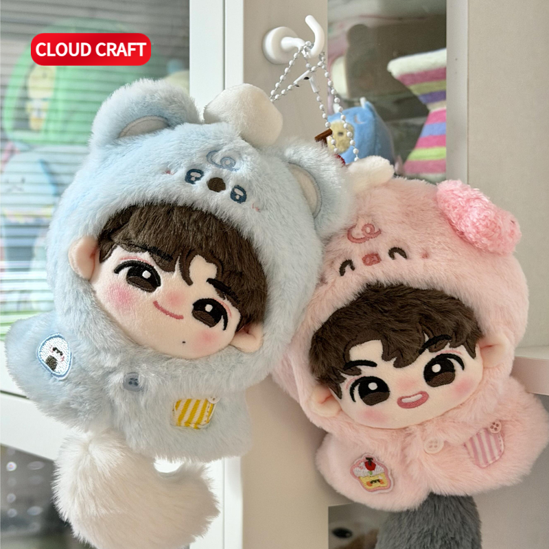 适用棉花娃娃娃衣幼稚园动物斗篷10cm棉花娃娃衣服可换装,模玩/动漫/周边/娃圈三坑/桌游,棉花娃娃/毛绒玩具娃衣,淘宝优惠券,粉丝福利购,淘宝优惠卷