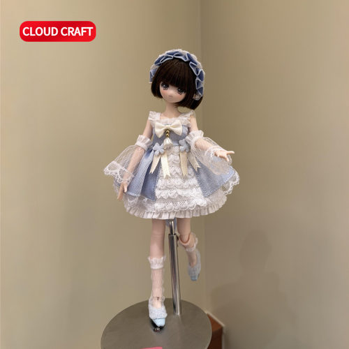 适用Azone6分/OB22/OB24娃衣仙气公主裙套装bjd电器街特六通穿