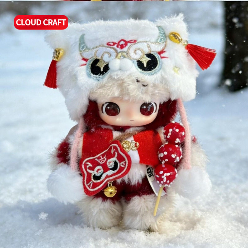 适用DIMOO/星星人/哭娃娃衣新年舞狮套装马力全开衣服配饰可换装,模玩/动漫/周边/娃圈三坑/桌游,棉花娃娃/毛绒玩具娃衣,淘宝优惠券,粉丝福利购,淘宝优惠卷