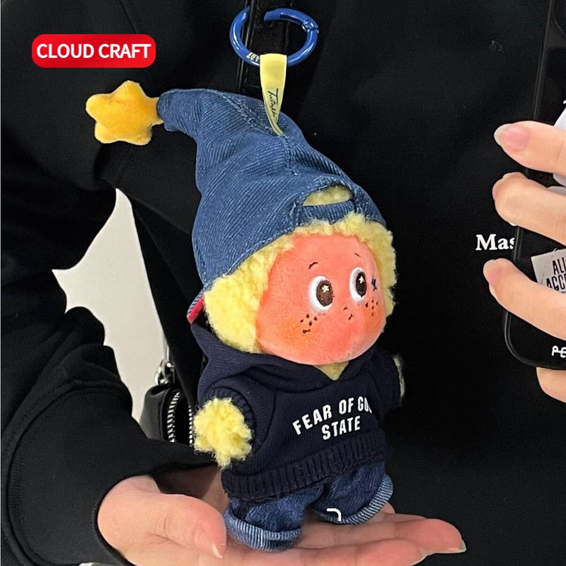 适用星星人心动瞬间娃衣休闲卫衣运动裤套装星星人怦然心动着替