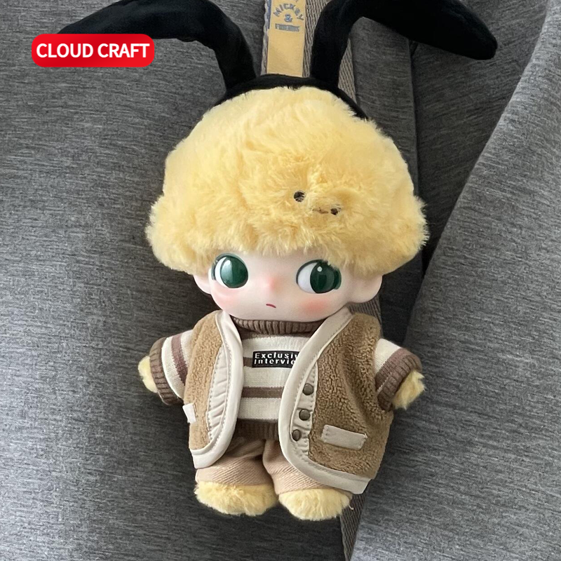 适用DIMOO娃衣可爱马甲套装dimoo搪胶毛绒玩偶公仔衣服可换装,模玩/动漫/周边/娃圈三坑/桌游,棉花娃娃/毛绒玩具娃衣,淘宝优惠券,粉丝福利购,淘宝优惠卷