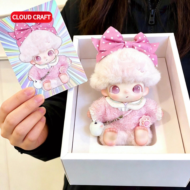 适用DIMOO新生日记娃衣可爱毛绒粉粉套装dimoo新奇衣服着替服,模玩/动漫/周边/娃圈三坑/桌游,棉花娃娃/毛绒玩具娃衣,淘宝优惠券,粉丝福利购,淘宝优惠卷