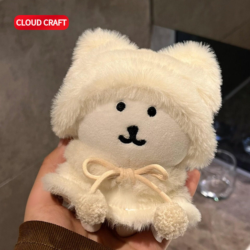 适用棉花娃娃自嘲熊娃衣可爱毛绒斗篷套装棉花娃娃玩偶衣服,模玩/动漫/周边/娃圈三坑/桌游,棉花娃娃/毛绒玩具娃衣,淘宝优惠券,粉丝福利购,淘宝优惠卷