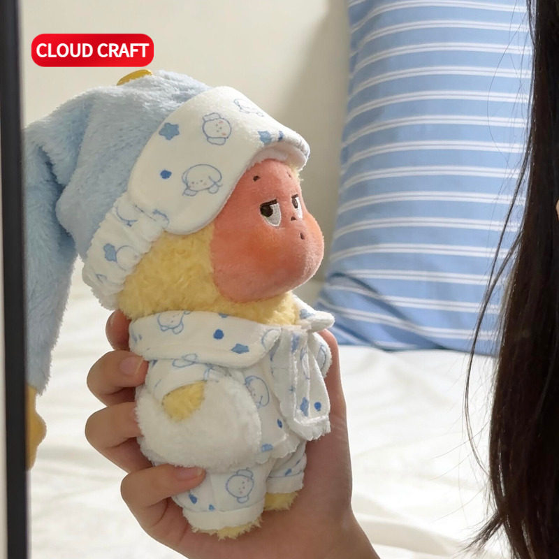 适用星星人娃衣可爱睡衣套装星星人 123 代毛绒玩偶衣服可换装