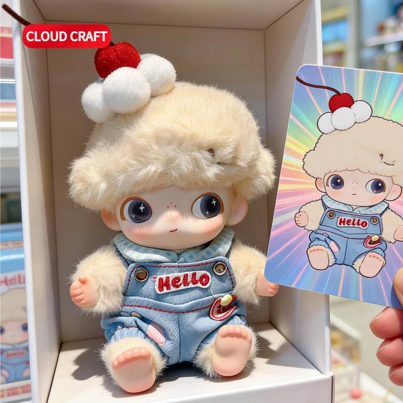 适用DIMOO娃衣新生日记系列可爱牛仔裤套装dimoo搪胶毛绒玩偶衣服,模玩/动漫/周边/娃圈三坑/桌游,棉花娃娃/毛绒玩具娃衣,淘宝优惠券,粉丝福利购,淘宝优惠卷