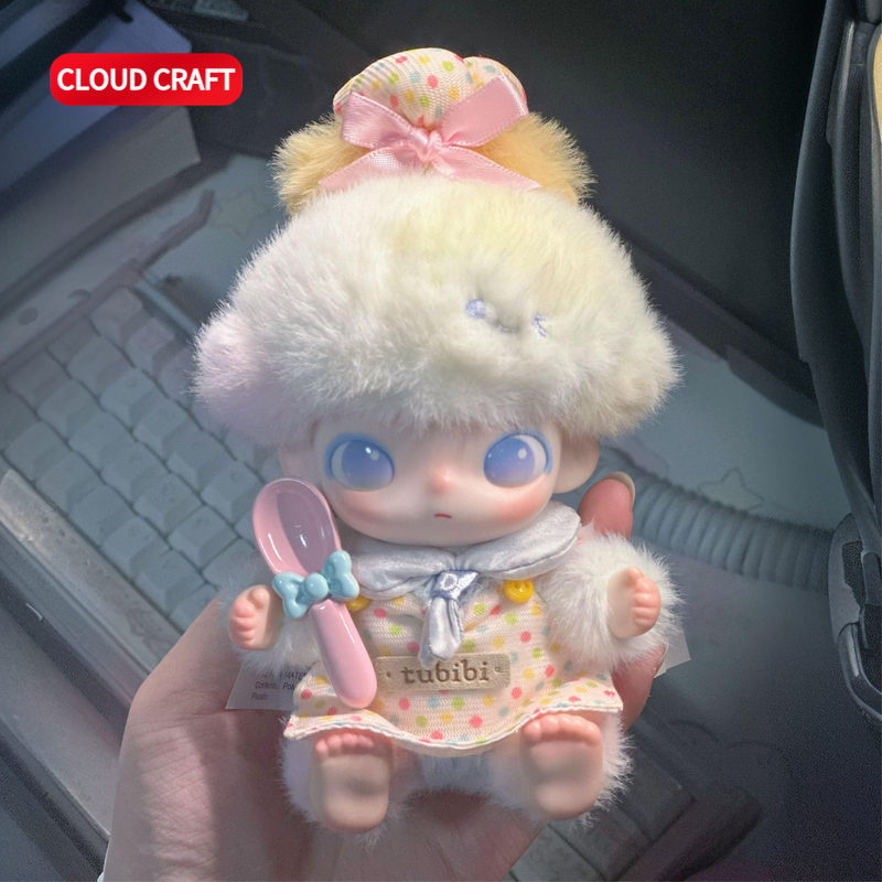 适用DIMOO新生日记系列通用娃衣可爱甜品师套装搪胶毛绒挂件着替