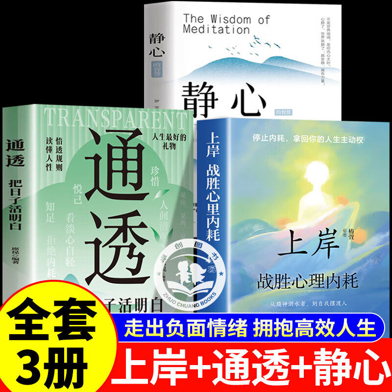 【认准正版】上岸战胜心理内耗 告别焦虑内耗 摆脱自卑高敏感 反内耗成长治愈书籍