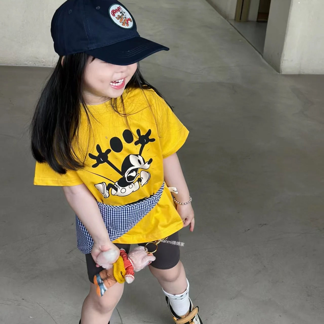 夏装儿童新款宝宝纯棉休闲百搭短袖t恤男女童卡通印花半袖衫上衣