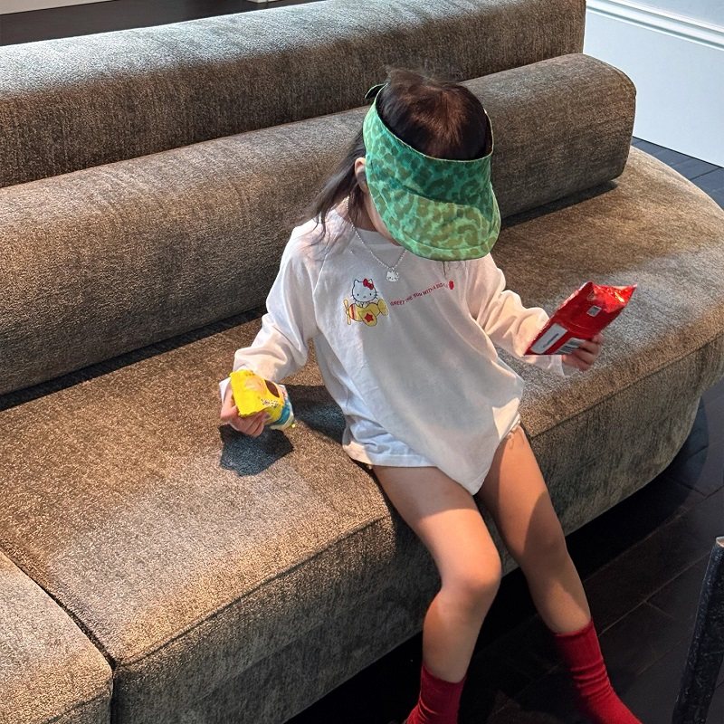 夏季中小童时髦可爱百搭防晒衣女童洋气宽松薄款透气舒适长袖上衣