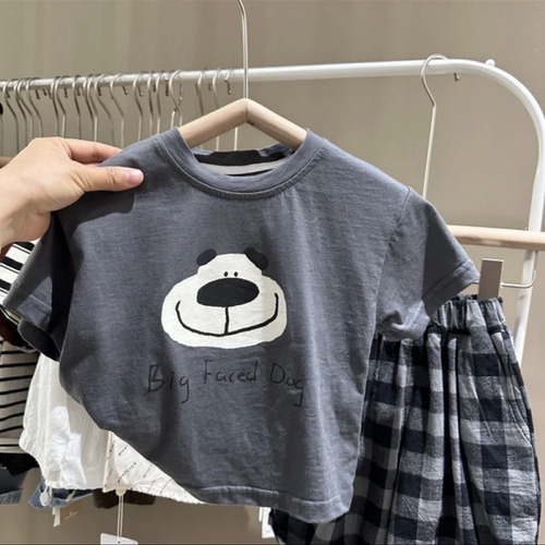 儿童卡通短袖t恤男女宝宝半袖衫