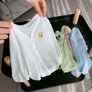 宝宝防晒衣婴幼儿童装开衫外套