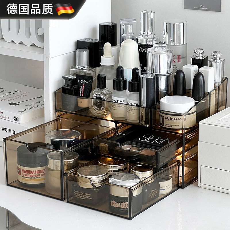 德国化妆品收纳盒亚克力梳