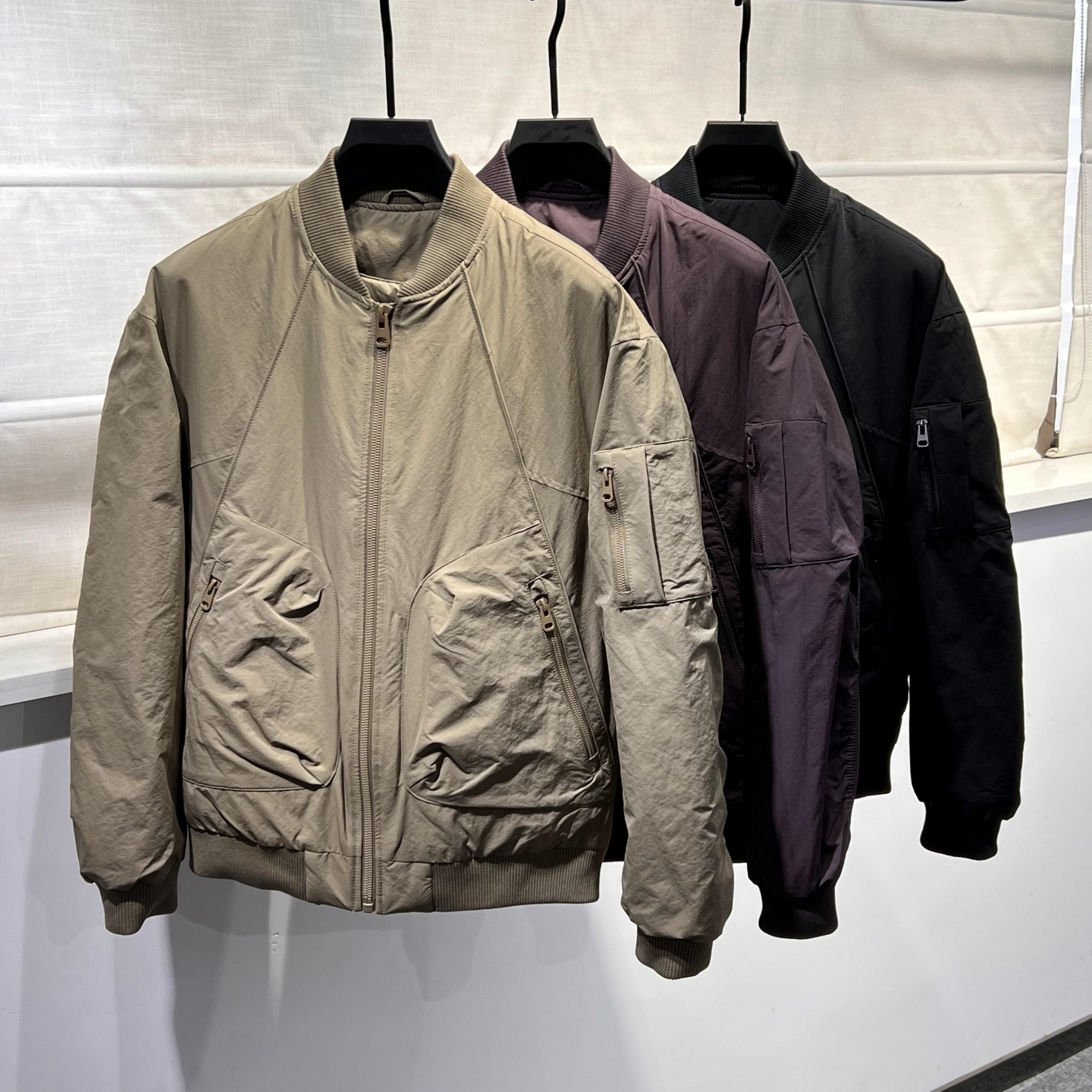 短款羽绒服男秋冬季鸭绒棒球服