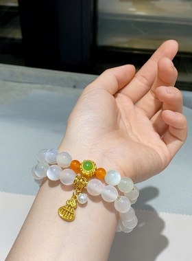 002精品海云母手串【无礼盒】