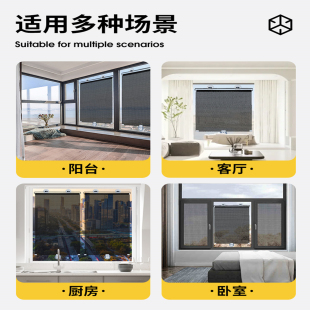 遮阳隔热防风防寒卧室客厅汽车可折叠阳台遮光帘 窗帘遮光2025新款