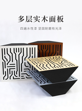 低频陷阱实木吸音棉吸音扩散板声场声学处理 影音录音琴房鼓房