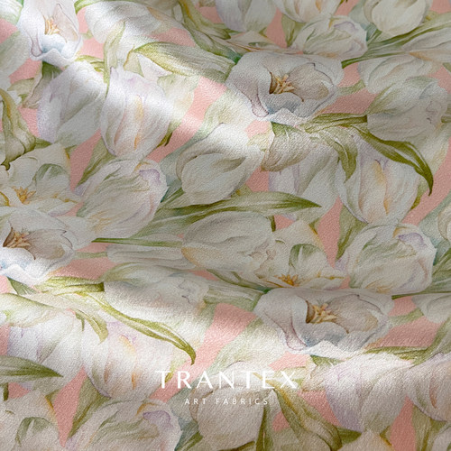 天冉艺纺重磅真丝素缎100%桑蚕丝