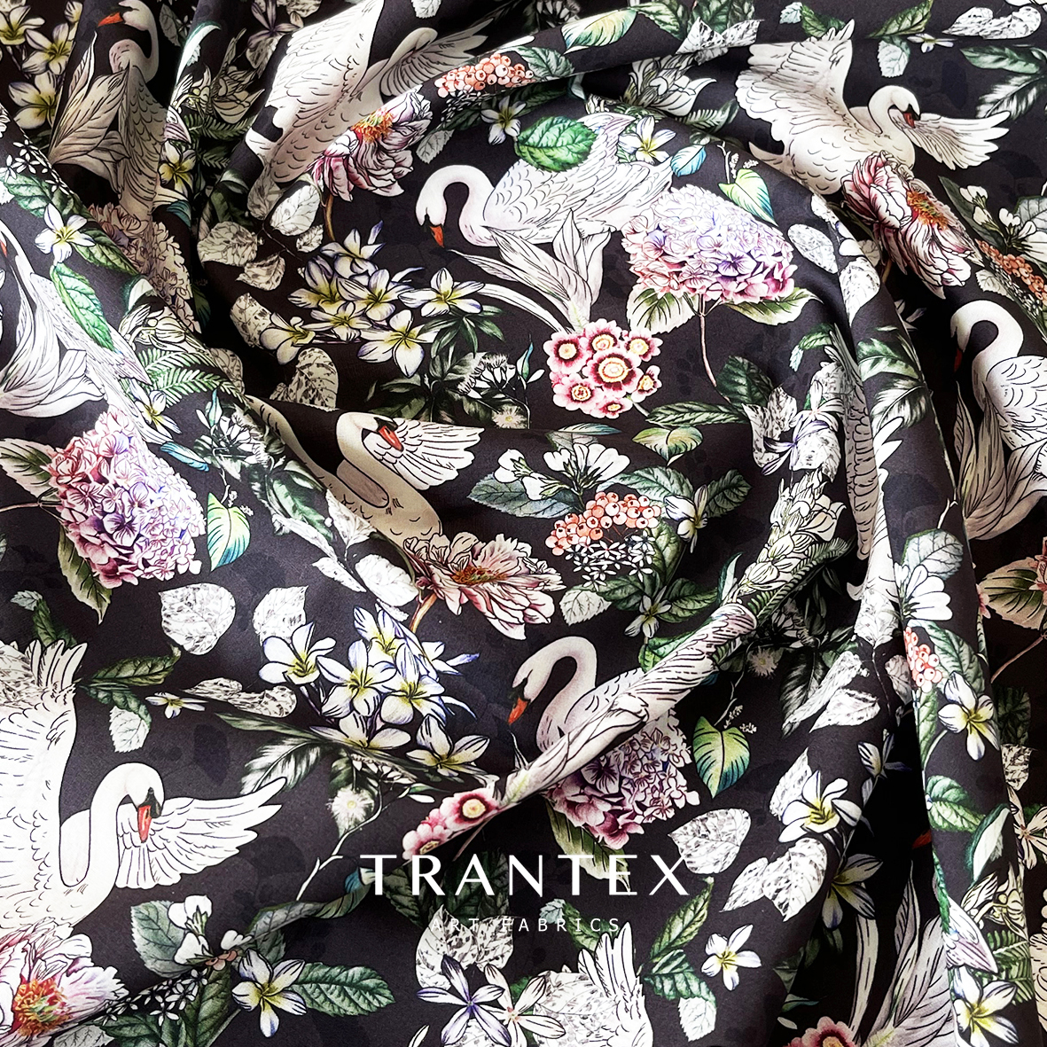 白天鹅diy碎花衬衣儿童装布料