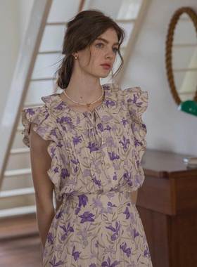 ⭐️水彩鸢尾蓝色 展示链接／观看直播录屏／联系客服上定制链接