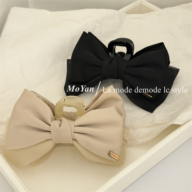 在逃公主发夹女2026新款后脑勺抓夹蝴蝶结盘发鲨鱼夹网红气质发卡,饰品/流行首饰/时尚饰品新,民族风发饰,淘宝优惠券,粉丝福利购,淘宝优惠卷