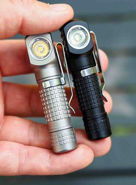 Mankerlight漫客E02III多功能磁吸拐角AAA/10440迷你560流明手电