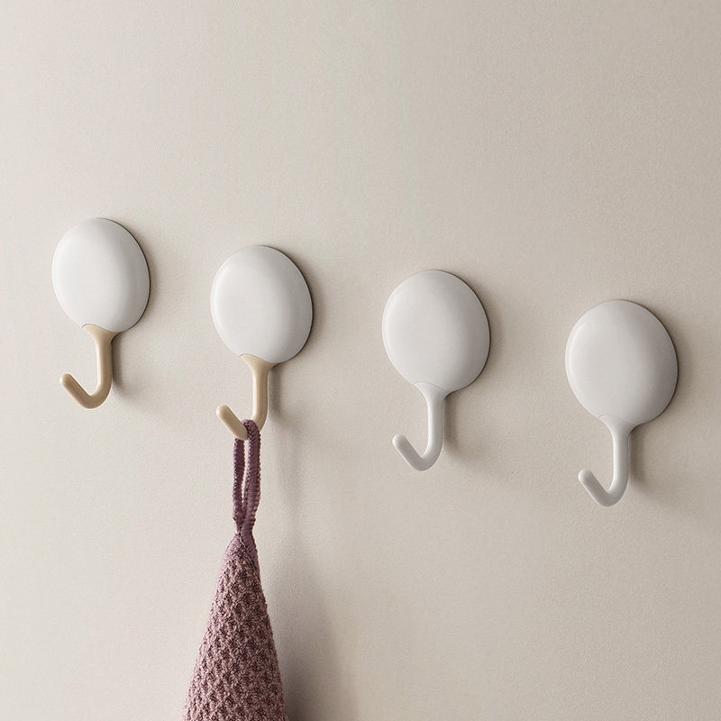 日本yinsio挂钩免打孔强力承重粘胶厨房卫生间浴室用钩子无痕贴墙