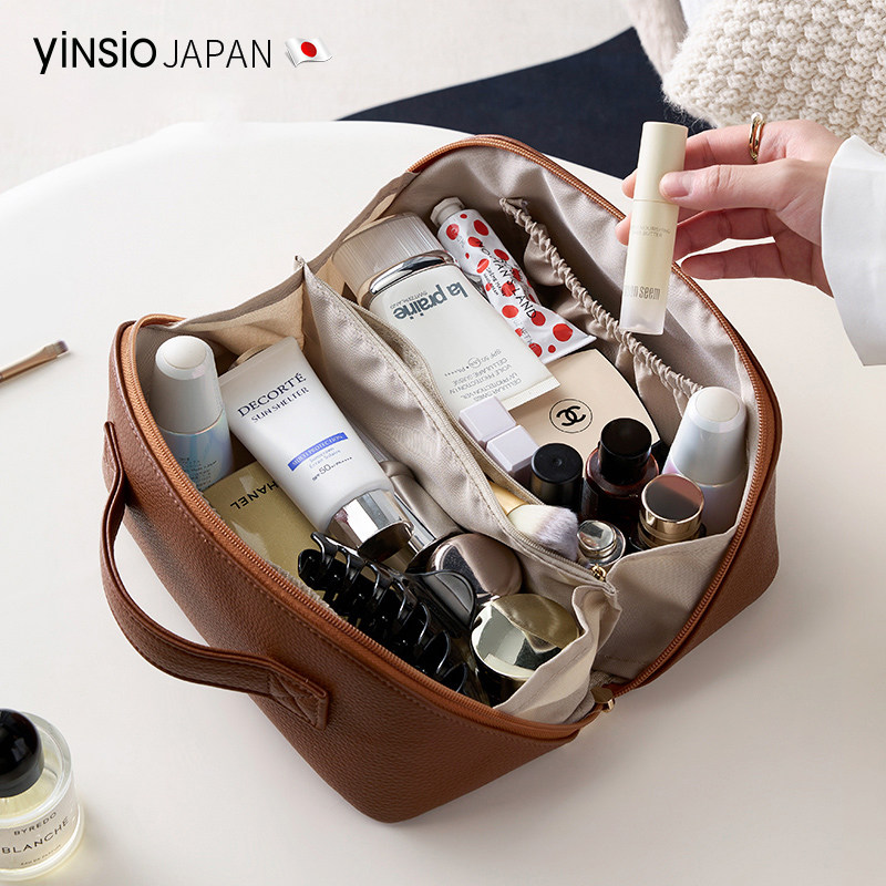 日本yinsio化妆包外出便携式女2025新款高端旅行洗漱包高级收纳包