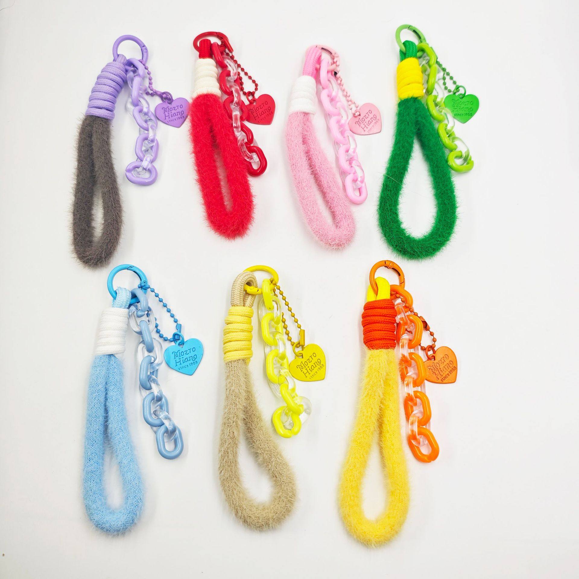 钥匙扣diy包包链手腕配饰挂绳挂件挂绳毛绒挂绳实用玩偶,汽车用品/电子/清洗/改装,车用钥匙扣,淘宝优惠券,粉丝福利购,淘宝优惠卷