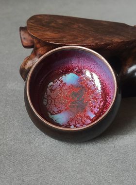 钧彩时光名家大师钧瓷收藏品钧窑茶具手工杯摆件高档礼品直播链接