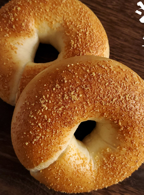 清晨里 bage乳酪贝果奶黄肉松面包圈奶酪低g卡无蔗糖早餐下午茶