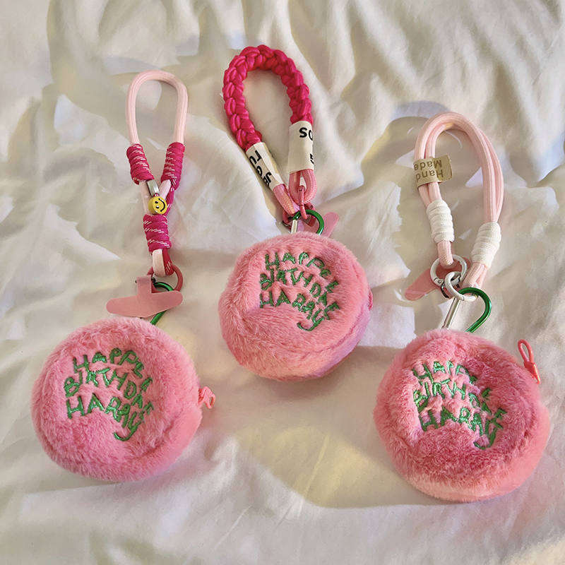 零钱袋编织尼龙短款手绳