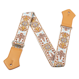 吉他背带民谣琴带贝斯木电吉他专用男女生个性潮皮质棉质斜跨肩带