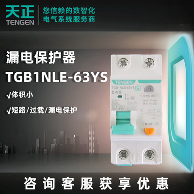 新款漏保天正电气断路器