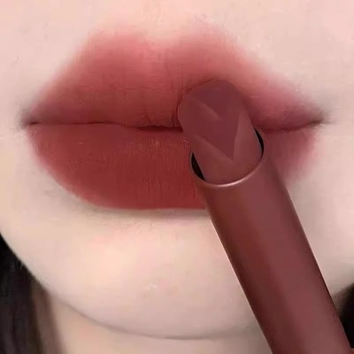 黄皮显白温柔伪素颜口红哑光雾面
