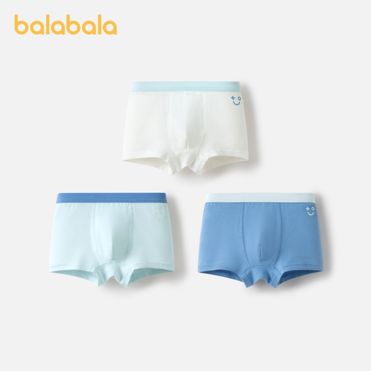 巴拉巴拉儿童内裤棉a类男童平角短裤小大童宝宝印花四角裤三条装,童装/婴儿装/亲子装,内裤,淘宝优惠券,粉丝福利购,淘宝优惠卷