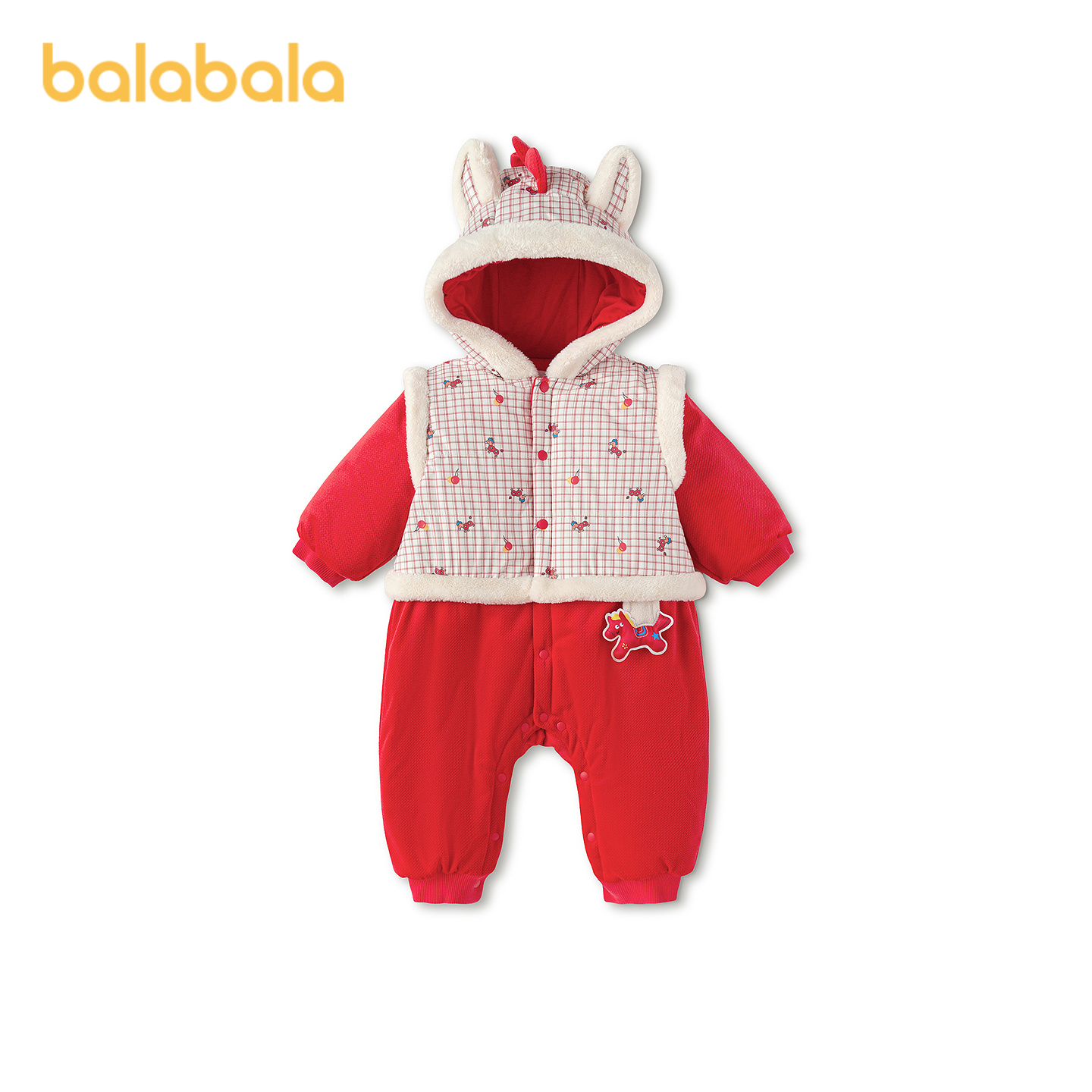 巴拉巴拉婴儿连体衣男女童年服