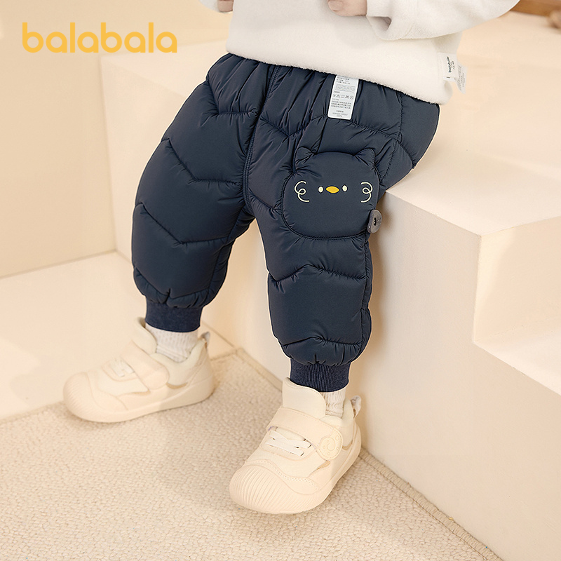 巴拉巴拉balaOne羽绒裤高腰三防