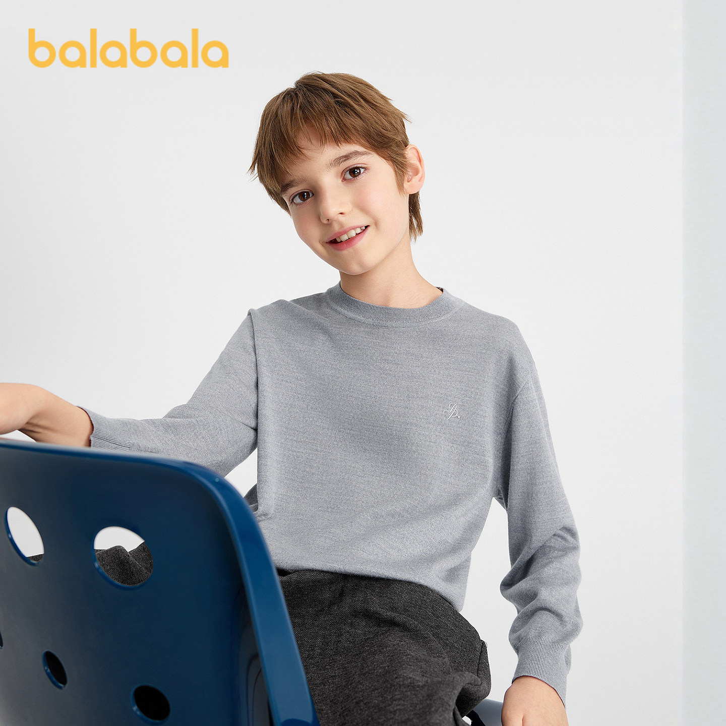 巴拉巴拉balaOne童装儿童毛衫潮