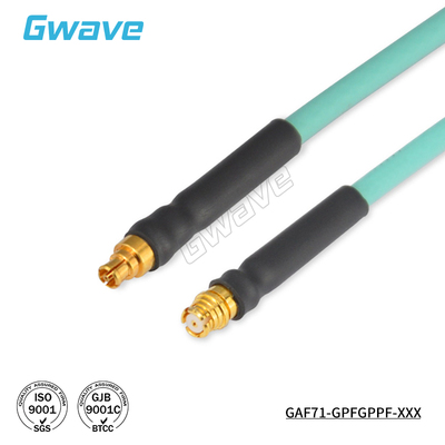 谷波互连SMP母-SSMP母射频连接线 HFE100D柔性电缆组件 18G GAF71