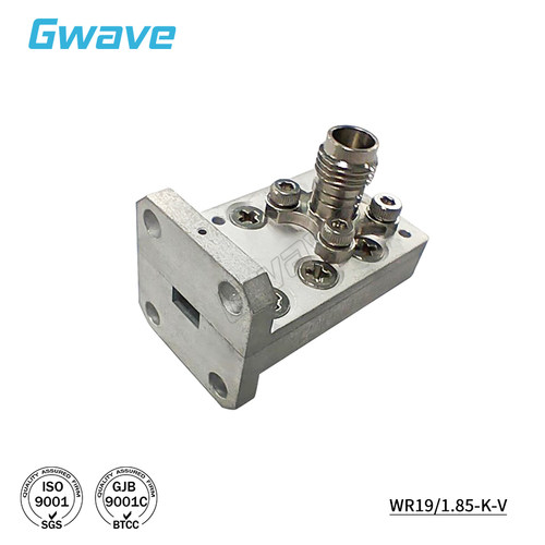 WR19 With FBP Flange-1.85mm母正交波导同轴转换器 40-60GHz